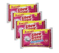 MAXPERKX Elbow Grease Non-Scratch Scourer Cleaning Sponge Gentle Yet Effective Stain Removal for Glasses, Plates, Pots, and Pans - Extra Care Guaranteed Non Scratch Scourer Sponge (8)