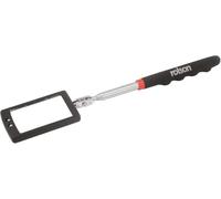 MAXPERKX Telescopic Light Inspection Mirror With Dual 2 Bright LED Lights Grip Extends Tools Extends 29cm To 87cm Insp Two LEDs 360° Rotating Head, Ergonomic Grip