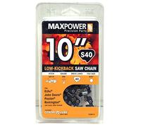 Maxpower 10" Chainsaw Chain Loop for Echo, John Deere, Poulan, Remington (S40)