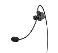 Maxquall Referee Headset Earphone with Mic Professional 1pc Newly Designed V6 V4 FBIM Football Soccer Coach Judger Arbitration Earhook Earpiece(1PC L Earpiece)