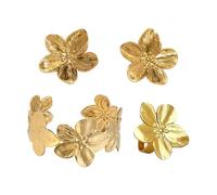 MAXQUU 1 Piece Floral Bracelet, 1 Pair of Earrings and 1 Piece Ring, Ele Classic Jewelry, Women's Jewelry.