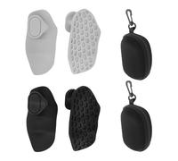 MAXQUU 2 Pairs Of Anti-Slip Fitness Grips, 2-Piece Storage Bag, Multi-Functional Silicone Palm Protector, Comfortable And Durable, Reusable, Men And Women Exercise Grips.