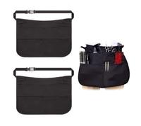 MAXQUU 2 Pieces Of Barber'S Waist Bag, Multi-Functional Hair Salon Tool Bag, Adjustable Waist Bag, Wear-Resistant Waist Bag, Hair Salon Work Accessories.