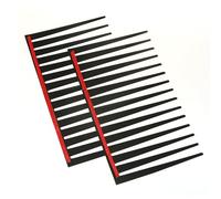 MAXQUU 2 Pieces of Car Light Eyelash Stickers, Car Eyelash Stickers, Car Stickers, Black Eyelash Stickers for Cars, Headlight Stickers, Interesting Car Decorations (29 * 17cm)