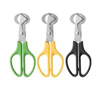 MAXQUU 3 Pieces Of Stainless Steel Scissors, Eggshell Splitter, Manual Eggshell Opening Tool, Kitchen Supplies.