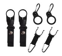 MAXQUU 6 Pieces Of Water Bottle Buckles, Water Bottle Hanging Tools, Outdoor Activities Supplies, Backpack Accessories.