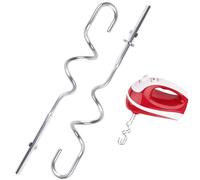 Maxqzin Dough Hooks for Hand Mixer Hand Mixer Dough Hooks Hand Mixer Attachments Stainless Steel Dough Hooks Compatible with KitchenAid Dough Hook Whisk Attachment for Kitchen 2 Pack