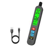 MAXRIENY Rechargeable Gas Detector Natural Gas Leak Detector with Vibration Buzzer and Visual Alarm Multi Gas Detector Pen for Home Butane Propane Camping car