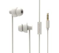 MAXROCK Sleeping Headphones, in-Ear Soundproof Earplug Soft Earbuds with Mic Noise Cancelling Sleep Earphones Earpods for Side Sleeper, Insomnia, Snoring, Air Travel, Bedtime Listening… (White)