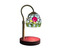 MaxSell Tiffany Style Candle Warmer Lamp Height Adjustable Timer Wax Melter Dimmable UK