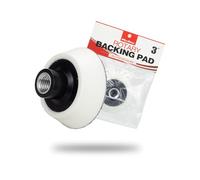 Maxshine 3" Universal Professional Rotary Polisher Backing Pad - High-Performance 75mm Hook & Loop Plate - 5/8" Thread - Compatible with All Rotary Polishers for Car Detailing