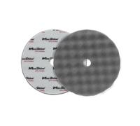 Maxshine 7” Universal Rotary Wave Foam Polishing Pads - High-Density Polyester Corrugated Cooling Design with Hook & Loop Backing - Cutting