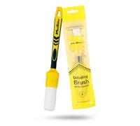 Maxshine Detailing Brush (Medium #12) White Classic - Soft Synthetic Bristles, Durable, High Density - Professional Detail Brushes for Interior, Exterior, Leather Seats, Engine Bay, Wheel