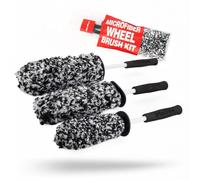 Maxshine Shinemaster Microfiber Wheel Brush 3-Piece Kit