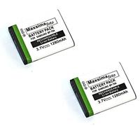 Maxsimafoto® - 2x (Twin Pack) BP-70A, BP70A, Rechargeable Battery for Samsung Digimax AQ100, ES30, ES65, ES70, ES71, ES73, ES75, PL20, PL80, PL90, PL100, PL200, PL201, SL50, SL600, SL605, SL630, ST60, ST70, ST80, ST90, ST100, TL105, TL110, TL205, WP10.