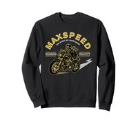 Maxspeed Maximum Velocity Spirit Of Cafe Racer Motorcycle Sweatshirt