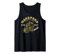 Maxspeed Maximum Velocity Spirit of Cafe Racer Motorcycle Tank Top