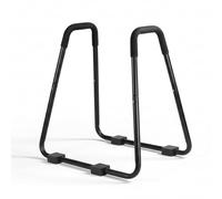 MAXSTRENGTH Adjustable Dip Bars Station - Heavy Duty Parallel Bars for Home Gym, Calisthenics, Push Ups, Dips, L-Sits & Strength Training Equipment - 150kg Capacity