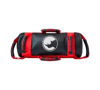 MaxStrength Boxing Power Bag Filled with Sand Bag 5kg, 10kg, 15kg, 20kg Cross Fit Exercise Training MMA Weight Bags, Beach Bag, Exercise Bag for Stamina Booster (Black/Red, 10kg)