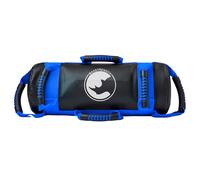 MaxStrength Boxing Power Bag Filled with Sand Bag 5kg, 10kg, 15kg, 20kg Cross Fit Exercise Training MMA Weight Bags, Beach Bag, Exercise Bag for Stamina Booster (Black/Blue, 15kg)