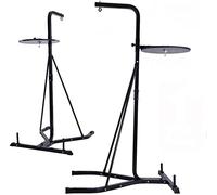 MAXSTRENGTH Free Standing 2 way Frame Boxing Punch Bag Stand Speedball Platform With 4ft Hanging Punch Bag (Fram Only)