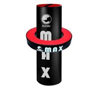 MAXSTRENGTH Rugby Tackle Bag - Premium Training Equipment for Adults & Juniors - Heavy Duty Impact Absorbing Pad - Available in 3ft & 4ft Sizes - Strength & Contact Training (4FT with Ring)