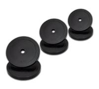 MaxStrength Weightlifting 2" Rubber Olympic Disc 5cm Weights Plates Powerlifting Bar Home Gym bodybuilding Strength Training Workout Exercise Fitness (10kg x 2 = 20Kg)