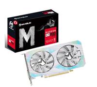 maxsun AMD Radeon RX 580 8GB 2048SP GDDR5 Computer Video Graphics Card GPU for PC Gaming 256-Bit DirectX 12 DVI, HDMI, DisplayPort Multi Monitors Extend (White)