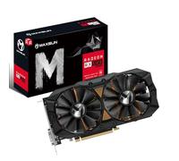 maxsun AMD Radeon RX 580 8GB 2048SP GDDR5 Computer Video Graphics Card GPU for PC Gaming 256-Bit DirectX 12 DVI, HDMI, DisplayPort Multi Monitors Extend (Black)