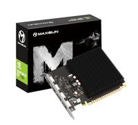 maxsun GeForce GT 730 4GB GDDR3 Graphics Card, 4X HDMI, Support 4K@30Hz Video Card, PCI Express 2.0 x8, Silent GPU(4G4H)