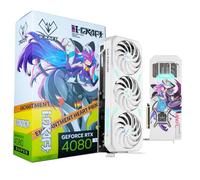 maxsun Geforce RTX 4080 Super iCraft ACGN Limited Edition OC 16GB GDDR6X Video Graphics Card GPU for Computer Gaming PC HDMI2.1 DLSS 3.5 PCIE4.0 X16 White Anime GPU