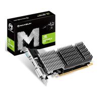 maxsun NVIDIA GEFORCE GT 710 2G DDR3 Graphics Card 954MHz, Low Profile, Low Consumption, VGA, DVI-D, HDMI, HTPC, Silent Passive Fanless Cooling System