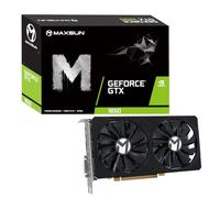 maxsun Nvidia Geforce GTX 1650 4GB GDDR6 128-Bit Video Gaming GPU Graphics Card for Gaming PC Dual Fan HDMI/DP/DVI HDCP DirectX 12 Metal Backplate