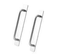 maxtachi 2PCS Door Pull Handle, Aluminum Alloy Self-Stick Push Pull Handles, Sliding Door Handles,No Drilling Stainless Steels Kitchen Cabinet Handles for Gate Toilet