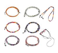 maxtachi 6 Pcs Glasses Lanyard, Lightweight Glasses Strap, Multi-Color Classic Eyeglasses Strap Eyewear Retainer, Sunglasses String for Decoration and Sports