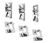 maxtachi 6 PCS Sewing Machine Presser Kit, Sewing Rolled Hem Foot, Wide Rolled Hem & Narrow Hemmer Foot Set, Sewing Machine Foot for Brother for Singer for Janome Household Sewing Machine Accessories