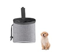 maxtachi Dog Treat Bag for Walking, Hand-Free Dog Walking Bag with Adjustable Waist Belt and Built-in dog waste bag dispenser, Treat Pouch for Dog Training for Pet Puppy Travel or Outdoor Use