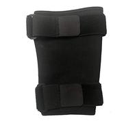 MAXTEQ USA Ankle Monitor Cover for Parole, Probation, House Arrest, GPS, SCRAM Alcohol Bracelet, Immigration, Sex Offenders - Black Neoprene, Adjustable Elastic Hook and Loop Straps