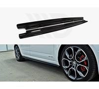 Maxton Design Side Skirt Add-On Diffusers Compatible with Skoda Octavia vRS MK3/ MK3.5 Hatchback/Estate