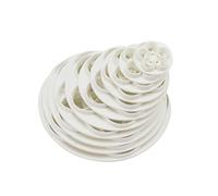 Maxtonser 11-Piece Set of Rose Cutting Die Fondant Rose Flower Biscuit Die Cutting Die for Baking