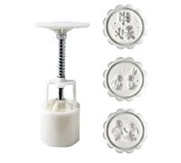 Maxtonser 25g Shaped Dessert Stamps Dessert Moulds Baking Accessories Kitchen Gadgets for Mid-Autumn Festival