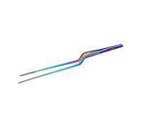Maxtonser Colorful 12-Inch Kitchen Tongs Stainless Steel Barbecue Tweezers BBQ Tongs Food Baking Decorative Tool