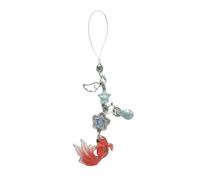Maxtonser Colorful Fish Star Beaded Phone Charm Pendant Handmade Sturdy Acrylics Fashion Accessory for Trendy Look Daily Use