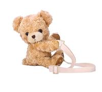 Maxtonser Girls Bear Shoulder Bag Women's Phone Bag Cartoon Bear Coin Purse Bag Cosmetic Bag Lovely Crossbody Bag