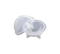 Maxtonser Globe Casting Moulds for Epoxy Resin Sphere Resin Molds Round Silicone Molds Stereo Spherical Mold for Making