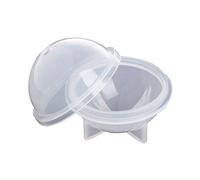 Maxtonser Globe Casting Moulds for Epoxy Resin Sphere Resin Molds Round Silicone Molds Stereo Spherical Mold for Making