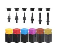 Maxtonser Rivet Nut - Drill Adapter Tool Riveting Manual Threaded Hand Riveter Inserts Metal License Plate Rivet Threads