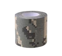 Maxtonser Self-Adhesive Non-Woven Camouflage Cohesive Camping Hunting Camo Tape 5 m, Rope Tape