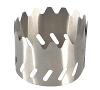Maxtonser Stove Windshield Stainless Steel Camping Stove Windshield Screen Wind-proof Plate Stove Rack