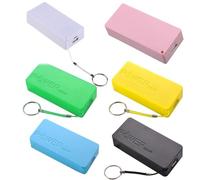 Maxtonser USB Mobile Power Bank Charger Battery Pack for Case DIY Box For 2x18650 Lithium Battery Protable Colorful Box,Power Bank Protector